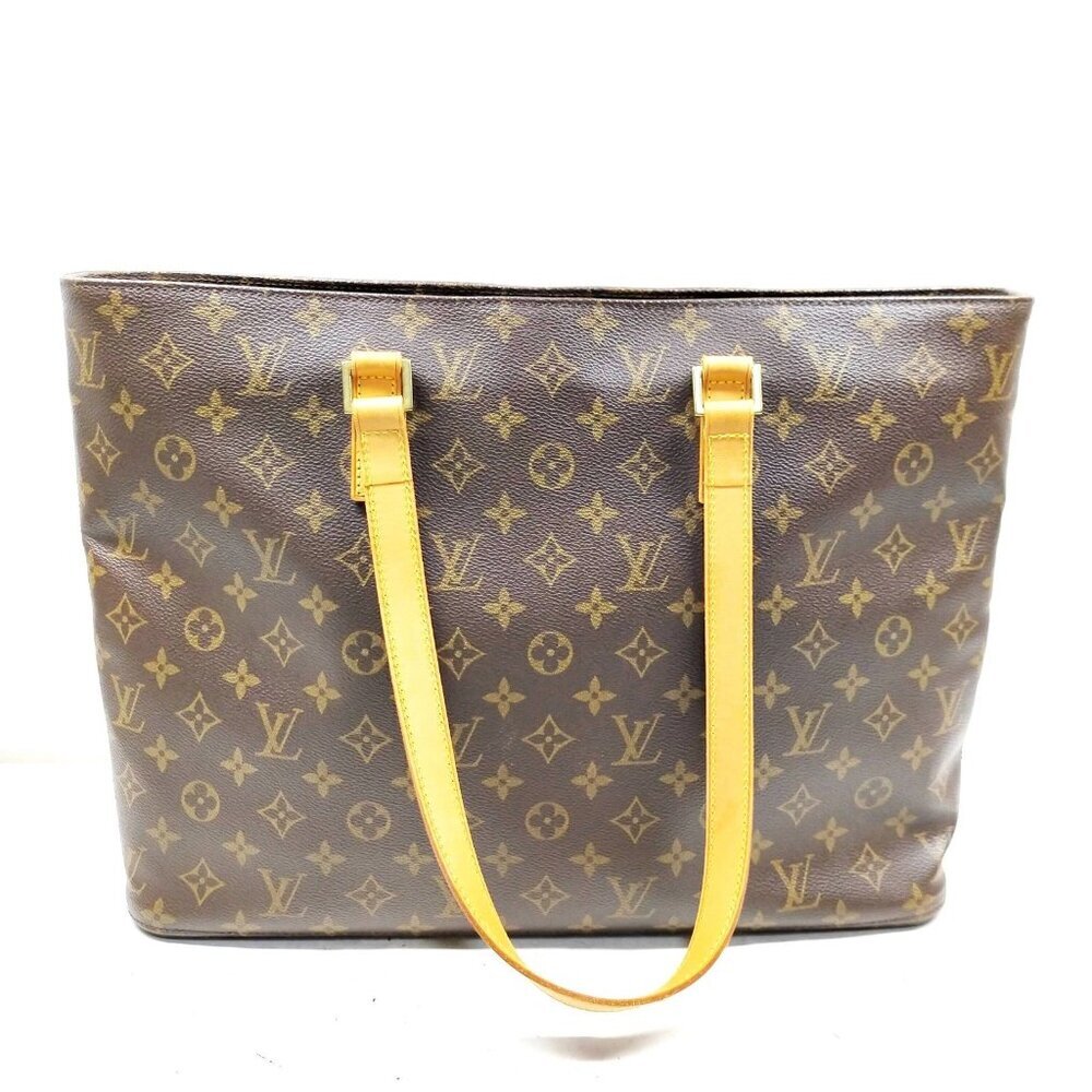 Louis Vuitton LV Shoulder Bag Luco Brown Monogram 750-052125